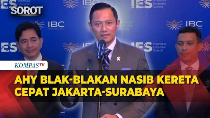 AHY Bahas Infrastruktur dan Kereta Cepat di Indonesia Economic Summit 2026