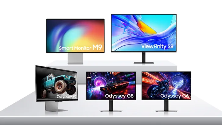 Samsung Memperkenalkan Lini Monitor Terbaru dengan Teknologi AI di CES 2025