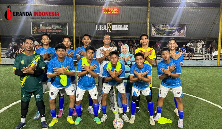 Polsek Sangkulirang Adakan Turnamen Futsal Pelajar diikuti 18 Tim