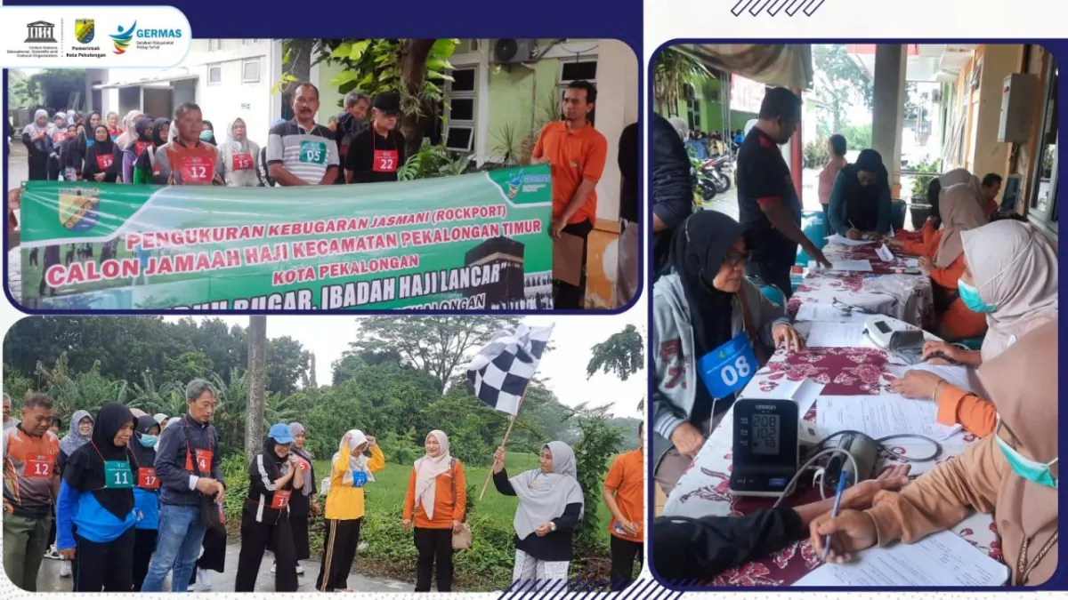 Pengukuran Kebugaran Calon Jamaah Haji di Pekalongan