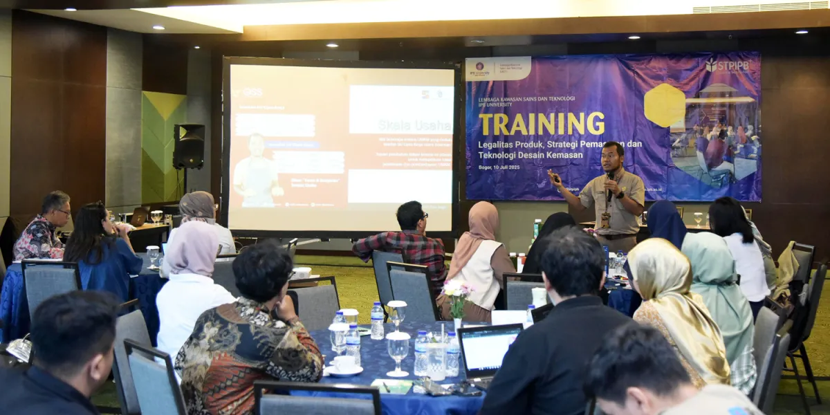 LKST IPB University Gelar Pelatihan untuk Tingkatkan Kapasitas Startup