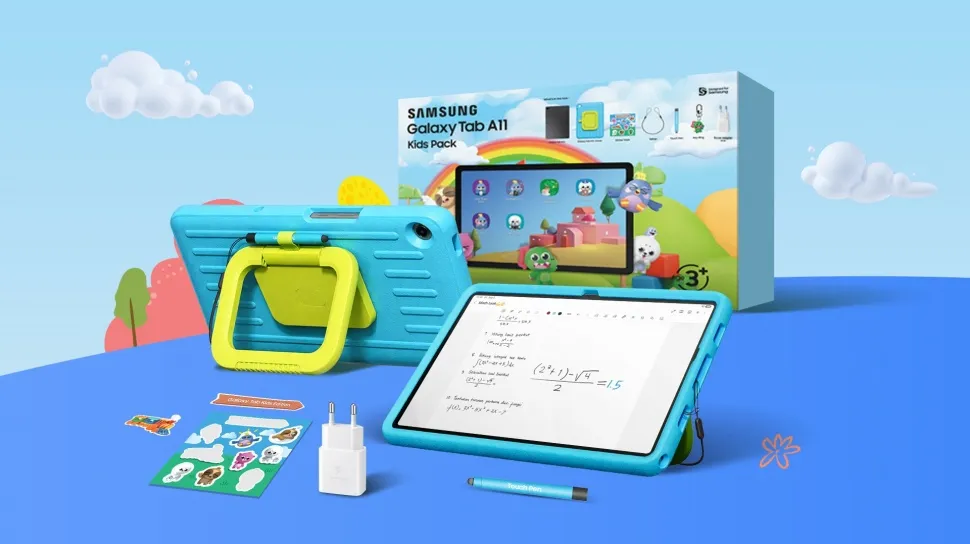 Galaxy Tab A11 Kids Pack: Tablet Cerdas dan Aman untuk Anak