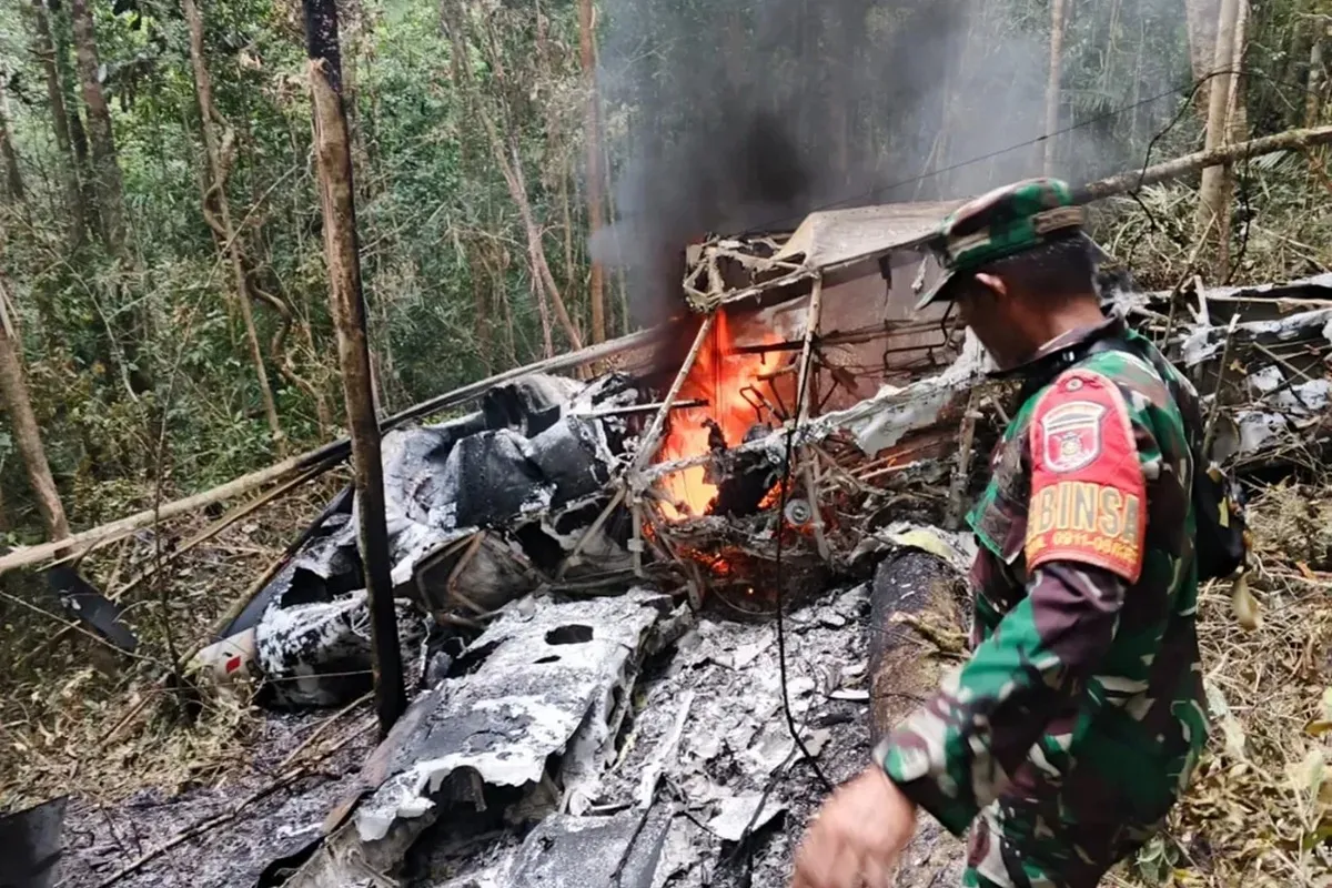 Pilot Pelita Air Ditemukan Meninggal Usai Kecelakaan Pesawat di Nunukan