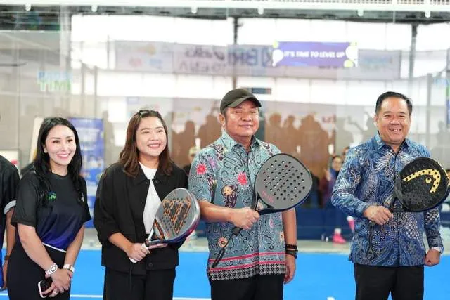 Peresmian Wahana Olahraga Padel Time di Palembang