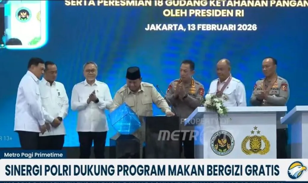 Presiden Prabowo Resmikan SPPG Polri untuk Perkuat Kemandirian Pangan Nasional