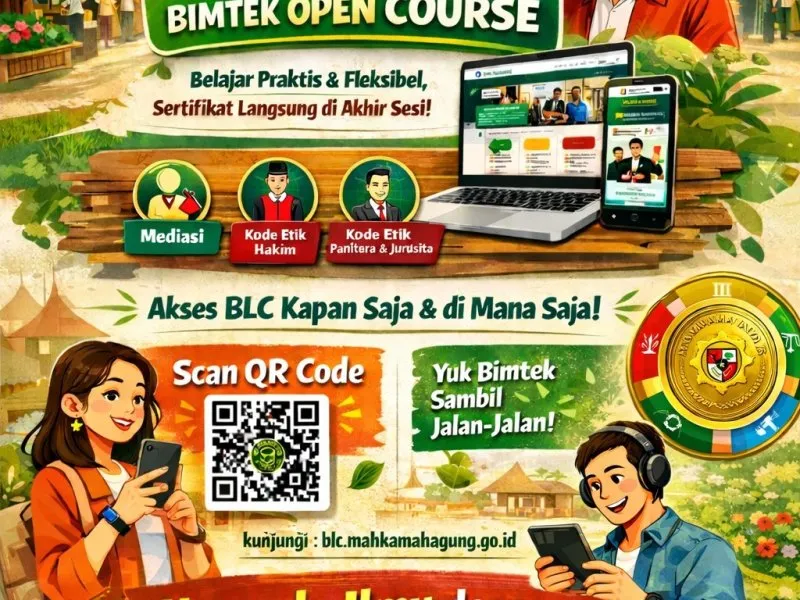 Bimtek Open Course: Solusi Pembelajaran Praktis di Kampung Hukum 2026