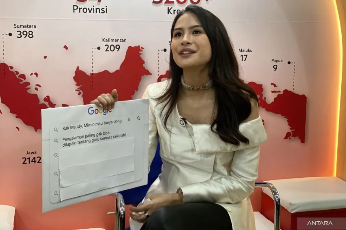 Maudy Ayunda Dorong Pemanfaatan Teknologi untuk Pemberdayaan Siswa