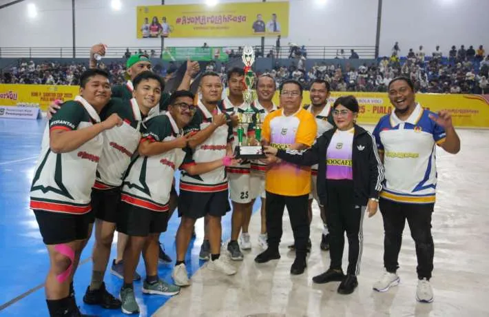 Maritim Simalungun Raih Juara di Open Turnamen Bola Voli KONI Pematangsiantar Cup 2025
