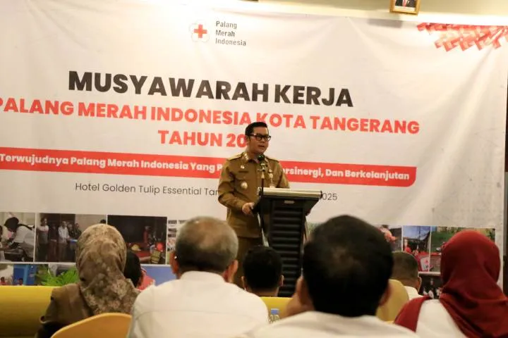 Maryono: Sinergi Pemkot Tangerang dan PMI untuk Kemanusiaan