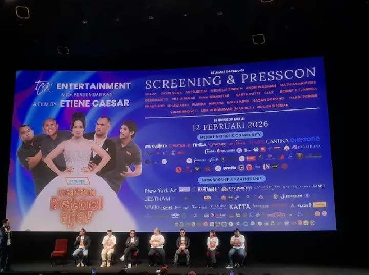 Film Komedi Romantis 'Macam Betool Aja' Tayang di Bioskop Mulai 12 Februari 2026