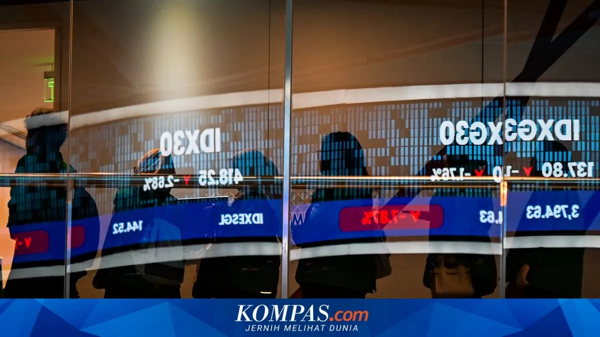IHSG Turun 4,73% Dalam Sepekan, Kapitalisasi Pasar Menyusut ke Rp 14.341 Triliun