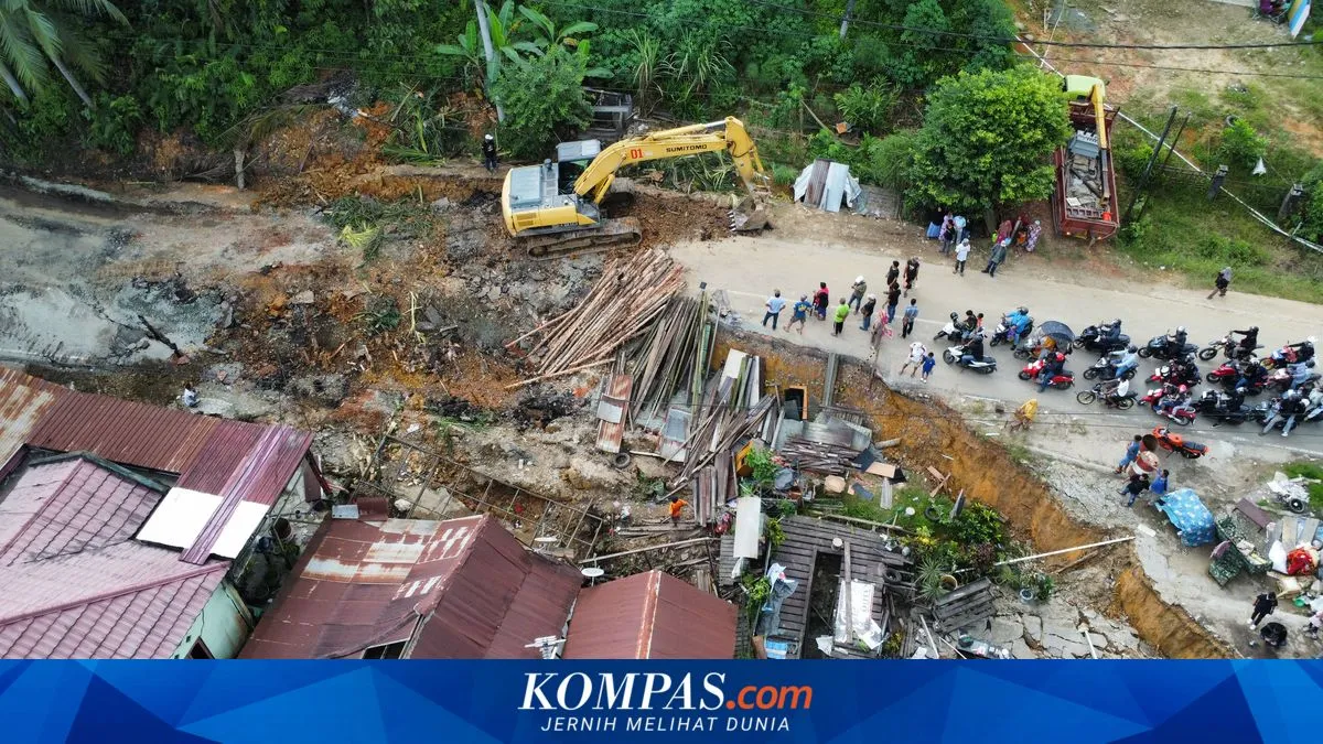 Longsor di Jalur Utama Samarinda-Balikpapan Perpanjang Waktu Tempuh Pengendara