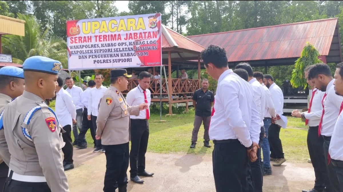 Propam Polres Supiori Gelar Gaktibplin untuk Tingkatkan Disiplin Anggota