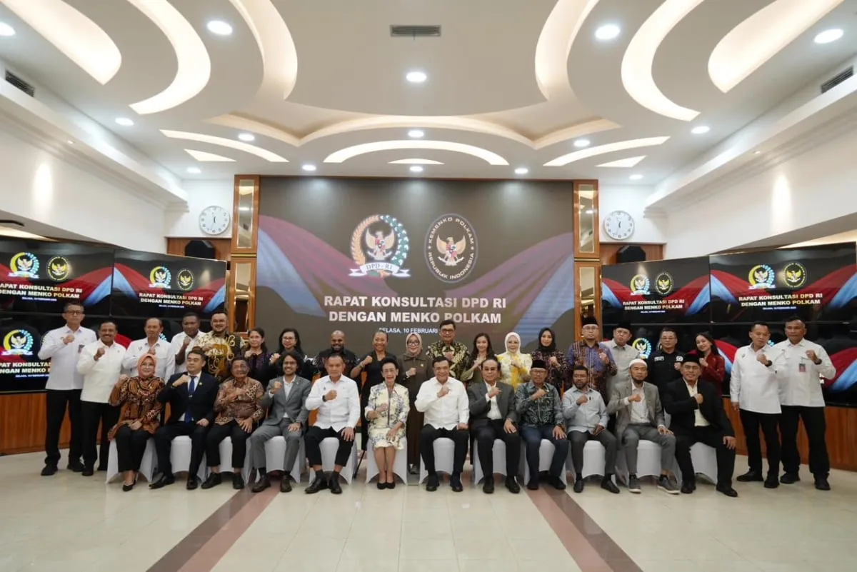 Kemenko Polkam dan DPD RI Perkuat Sinergi Pusat-Daerah untuk Kesejahteraan Masyarakat