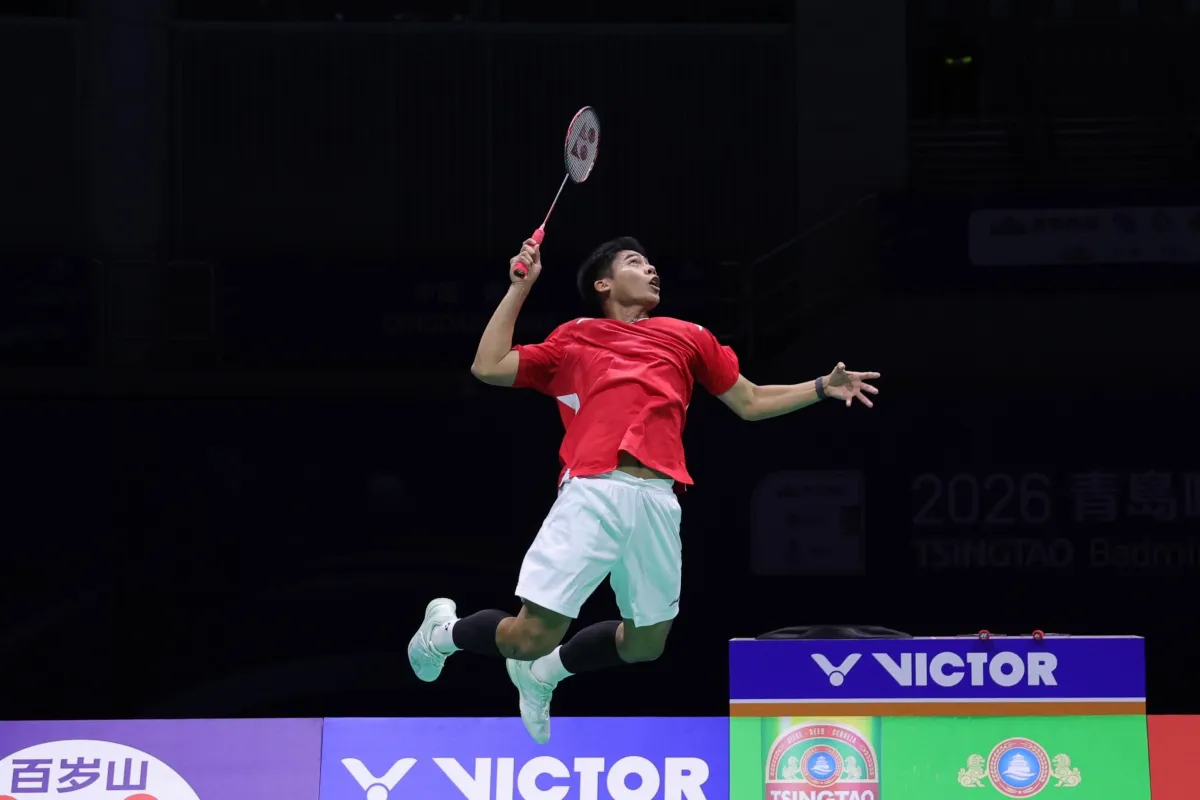 Ubed Arahkan Indonesia Unggul 1-0 atas Jepang di Semifinal Kejuaraan Bulutangkis Asia