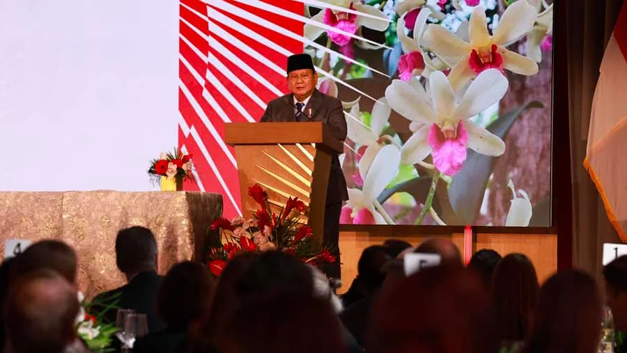 Prabowo Paparkan Program MBG dan Danantara di Forum Bisnis AS