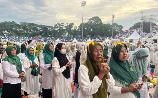 Mujahadah Kubro 1 Abad Nahdlatul Ulama: Perayaan Dikuasai Peran Emak-emak dan Soliditas Muslimat