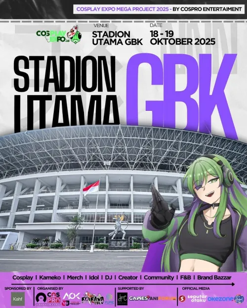 Cosplay Expo 2025: Parade Budaya Pop Jepang Meriahkan Jakarta