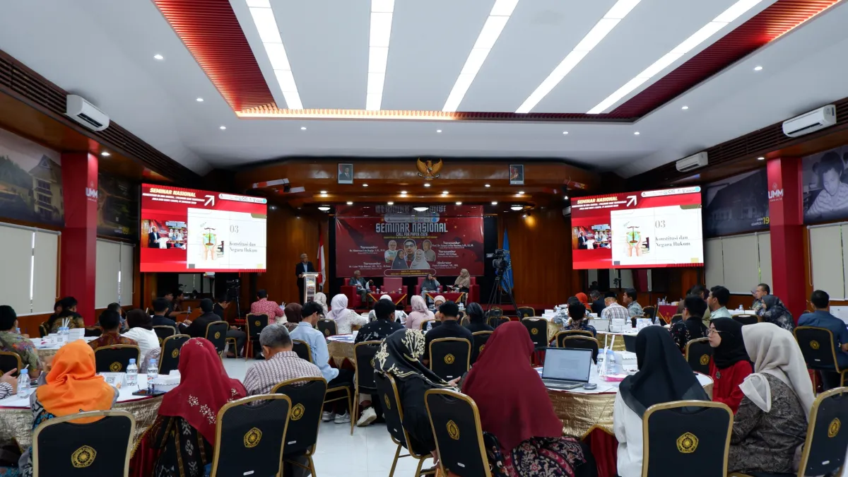 Seminar FH UMM Bahas Tantangan Konstitusi di Era Digital