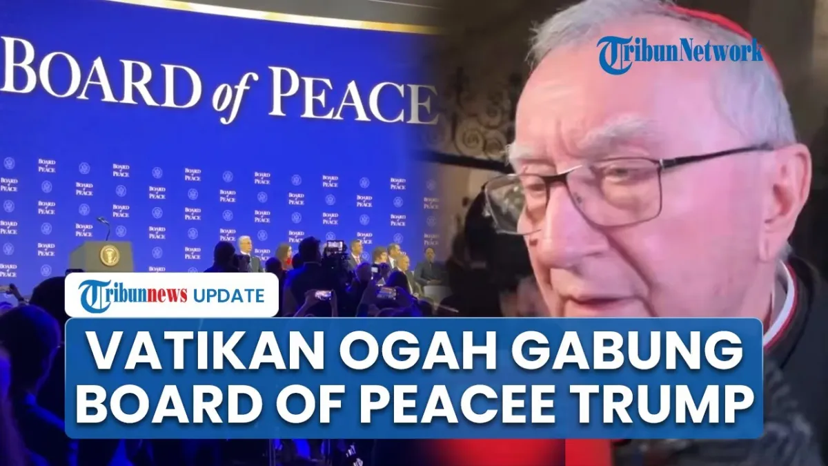 Vatikan Tolak Bergabung dengan Dewan Perdamaian Trump karena Khawatir Saingan PBB