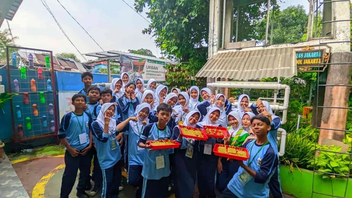 SMP Negeri 248 Jakarta Luncurkan Kebun Hidroponik untuk Ketahanan Pangan