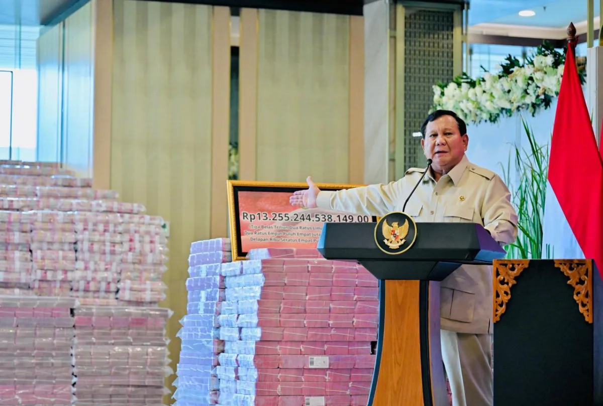 Pemulihan Kerugian Negara Rp 28,6 T, Bukti Komitmen Prabowo dalam Penegakan Hukum