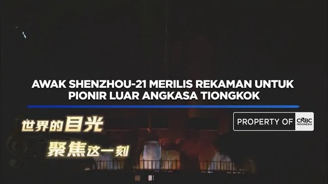 Kru Shenzhou-21 Rayakan Festival Musim Semi Lewat Rekaman Musik