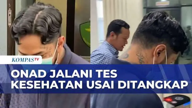 Onadio Jalani Pemeriksaan Kesehatan Usai Penangkapan Narkoba