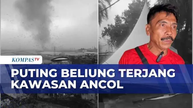 Puting Beliung Terjang Ancol, Beberapa Pohon Tumbang