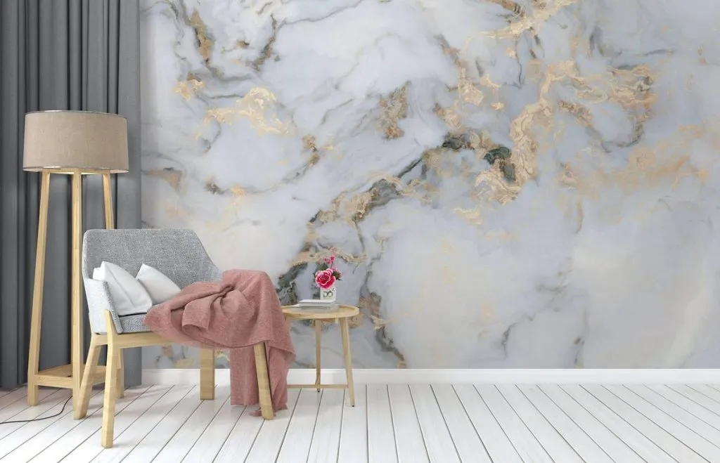 12 Inspirasi Wallpaper Dinding Elegan untuk Ruang Tamu