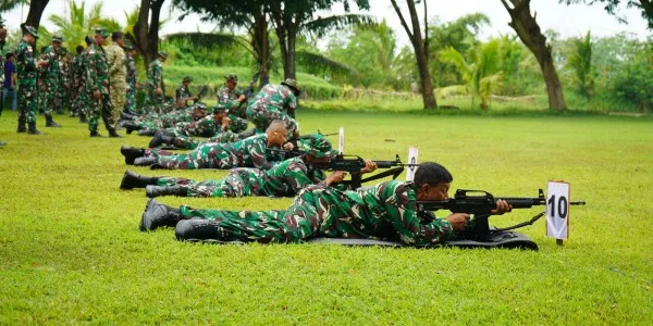 Prajurit Kodaeral XI Gelar Latihan Menembak untuk Tingkatkan Kesiapan Tempur
