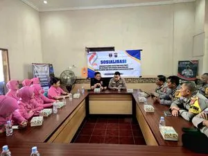 Sosialisasi Gaya Hidup Hidonesis di Polsek Samarinda Kota