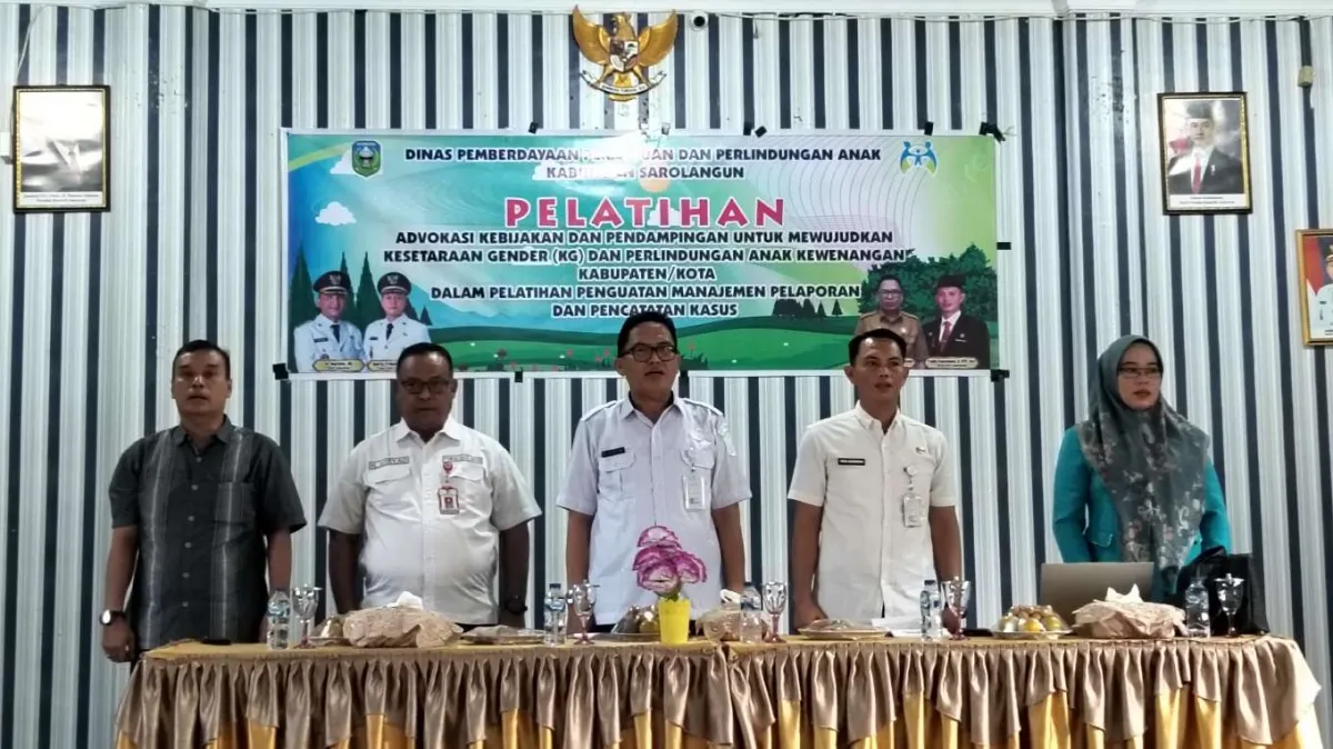 DP3A Sarolangun Selenggarakan Pelatihan Kesetaraan Gender dan Perlindungan Anak