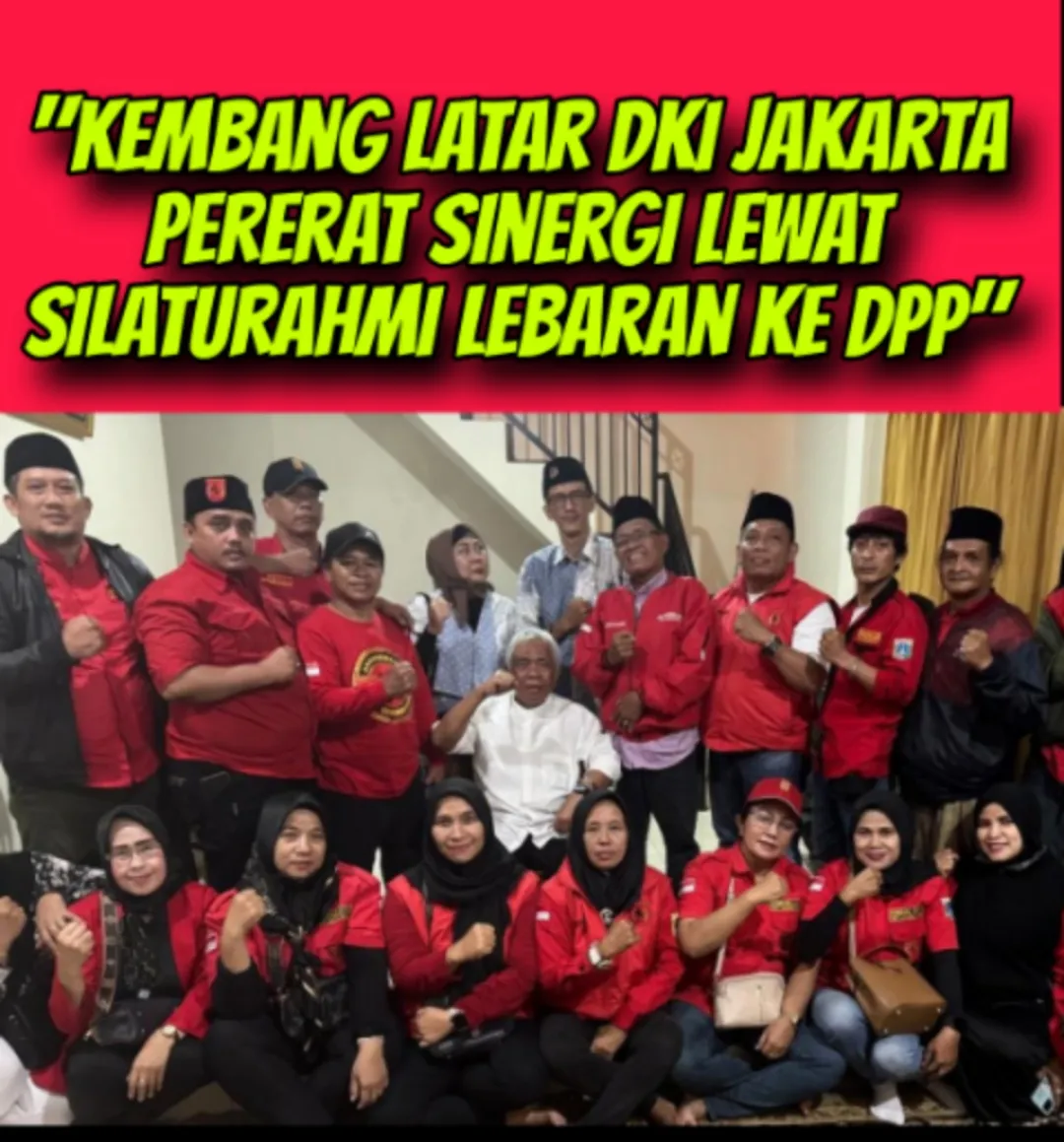 Silaturahmi Keluarga Besar Kembang Latar DPW DKI Jakarta di Kediaman Ketua Umum