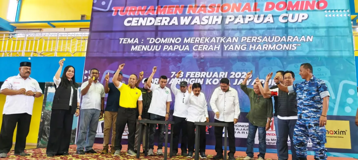 Turnamen Domino Cenderawasih Papua Cup 2026 Diikuti 1.216 Peserta
