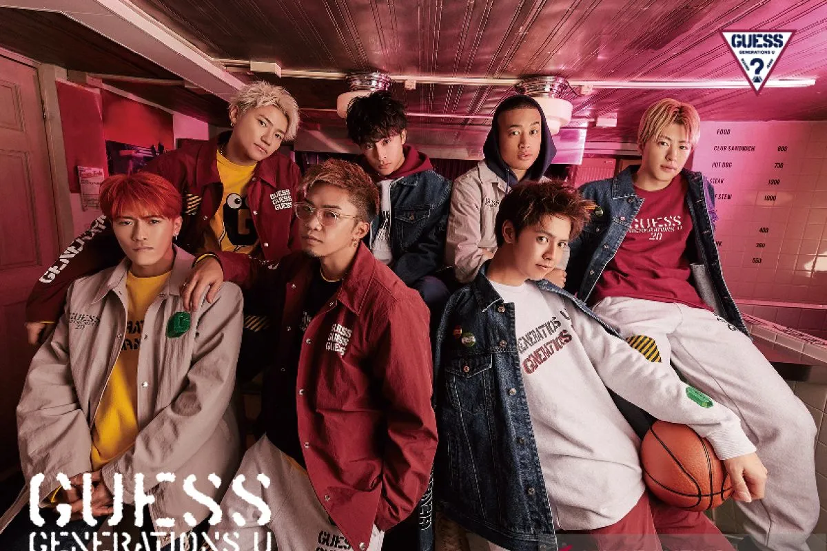 GUESS Luncurkan Koleksi Kolaborasi dengan GENERATIONS dari Jepang