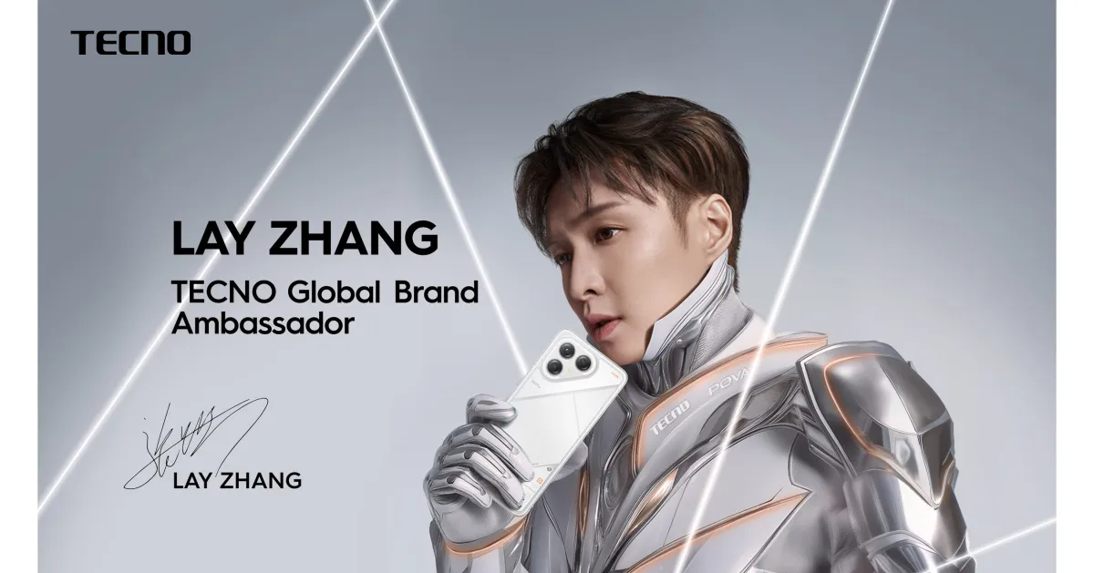 TECNO Perkuat Kerja Sama dengan Lay Zhang sebagai Duta Global