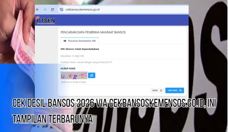 Pembaruan Tampilan Cek Desil Bansos 2026 untuk Akses Lebih Mudah