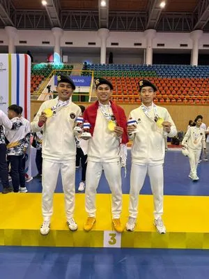 Tiga Anggota Polres Lumajang Raih Emas untuk Indonesia di SEA Games 2025