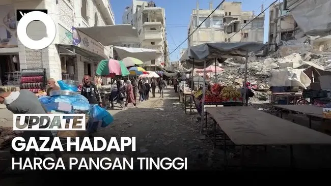 Kenaikan Harga Pangan Membebani Warga Gaza Menjelang Ramadan