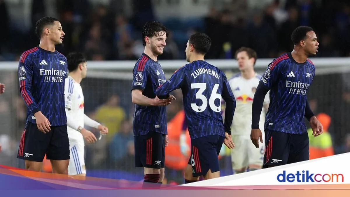 Arsenal Dominasi Tandang, Pertahankan Puncak Klasemen Liga Inggris
