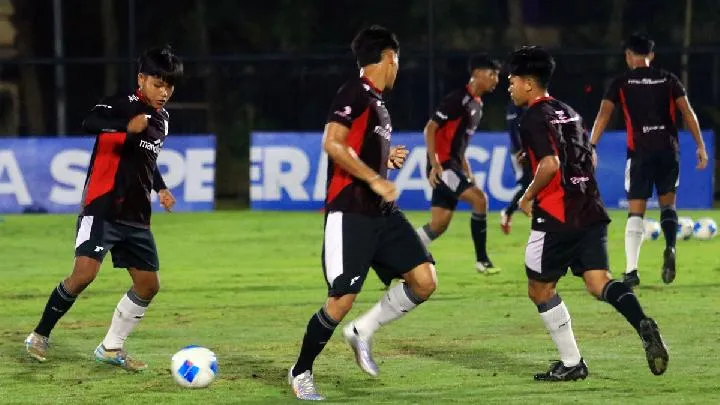 Latihan Timnas Indonesia U-17 Jelang Pertandingan Persahabatan Melawan Cina
