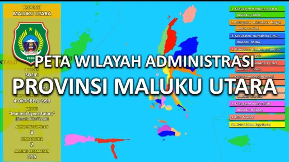 Pemekaran Wilayah di Maluku Utara: Kabupaten Halmahera Berpotensi Menjadi Ibu Kota Provinsi Baru