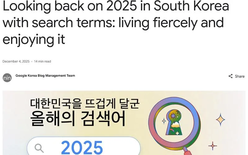 Kata Kunci Paling Dicari di Korea 2025: Pemilu, Presiden Lee, dan KPop Demon Hunters