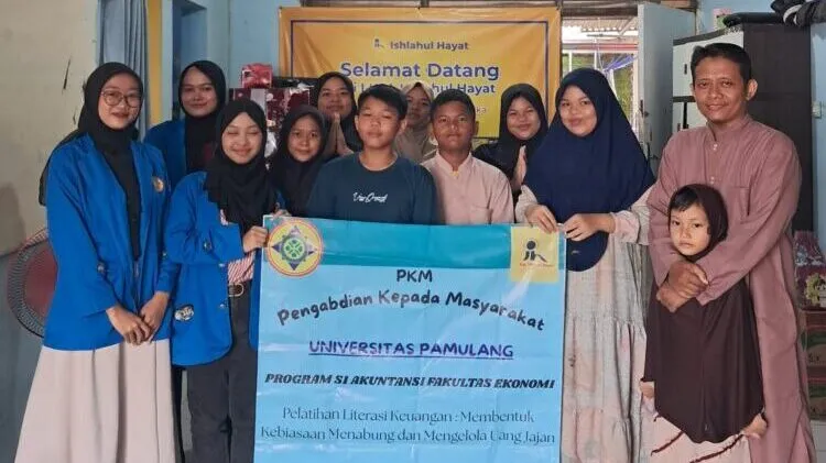 Mahasiswa Pamulang Adakan Edukasi Literasi Keuangan untuk Anak Yatim