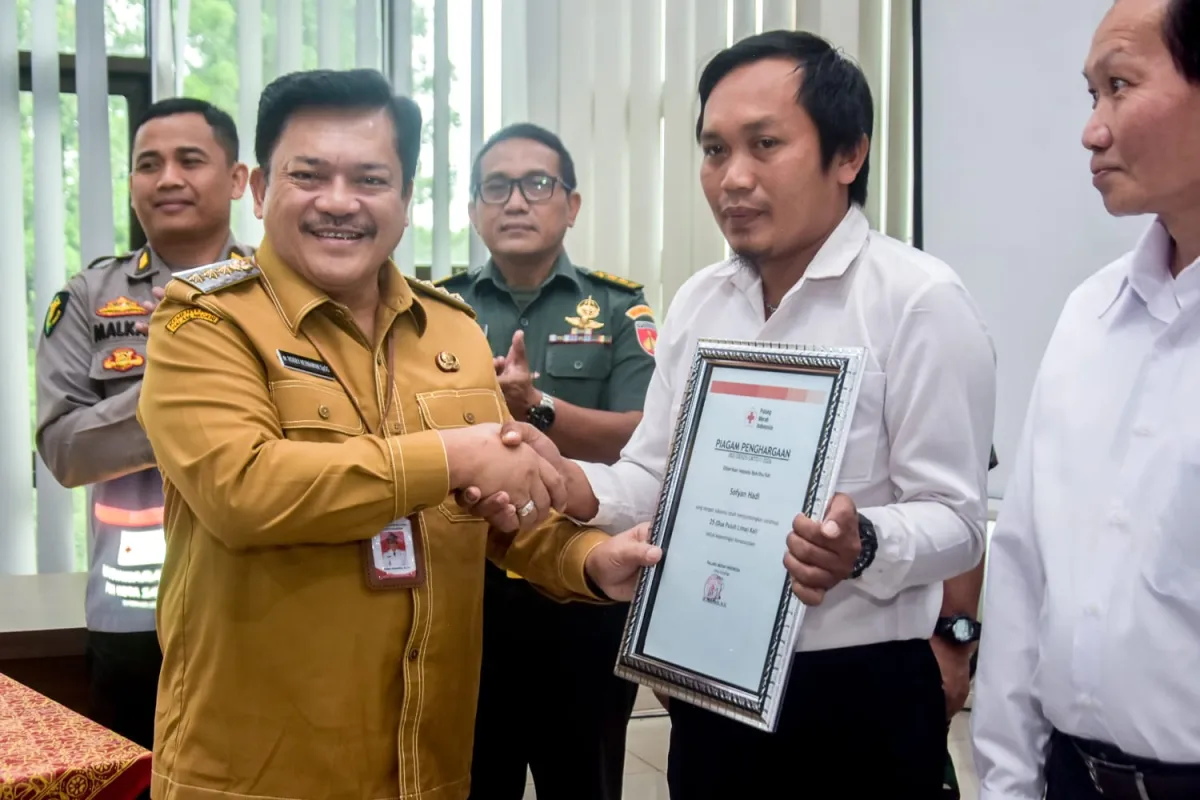 PMI Salatiga Raih Apresiasi atas Capaian Donor Darah dan Dana Bencana