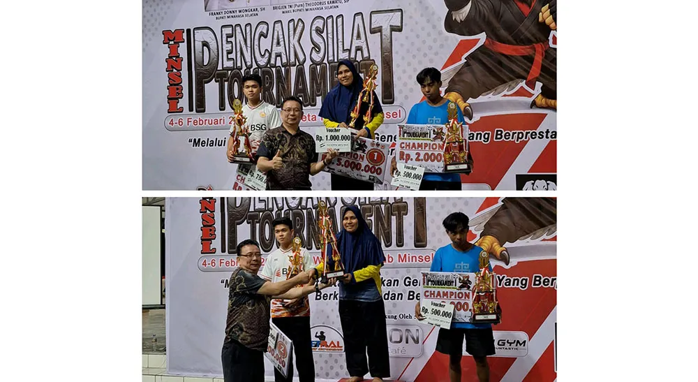 Pemkab Minsel Dukung Pembinaan dan Kejuaraan Pencak Silat