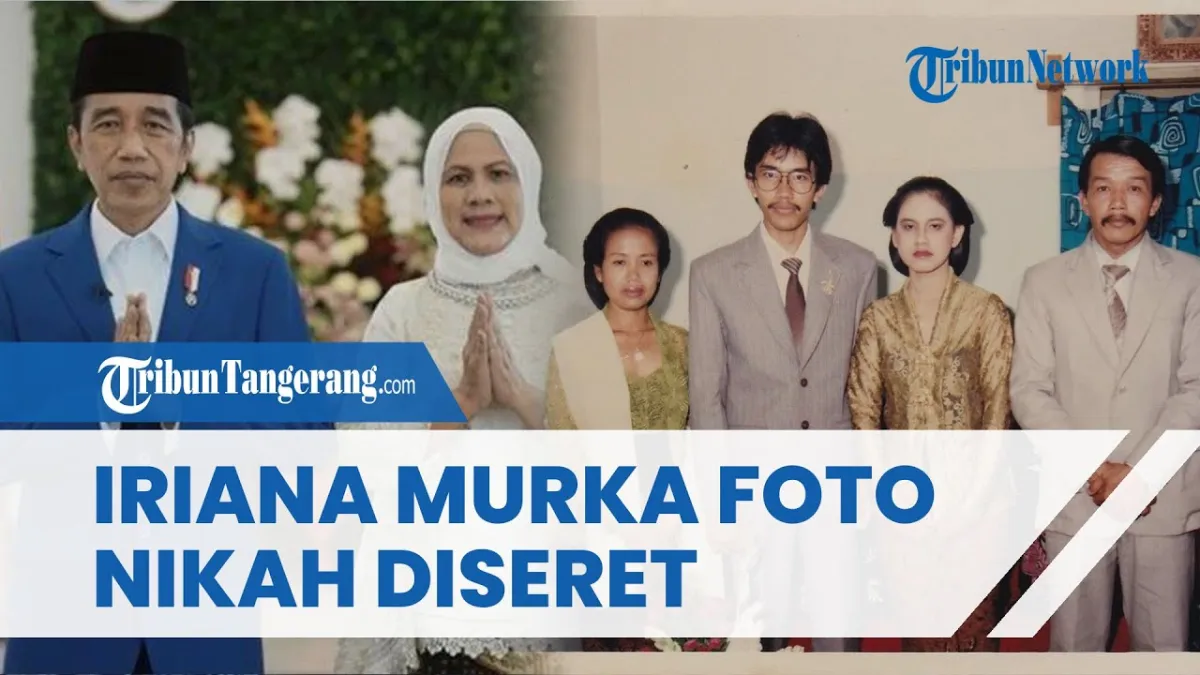 Iriana Jokowi Terlibat dalam Kontroversi Foto Pernikahan, Menyusul Laporan ke Polisi oleh Presiden