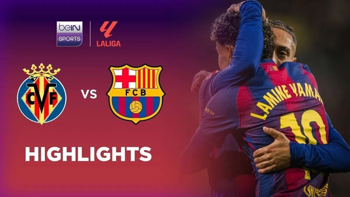 Sorotan Pertandingan Villarreal vs Barcelona di LaLiga 2025/26