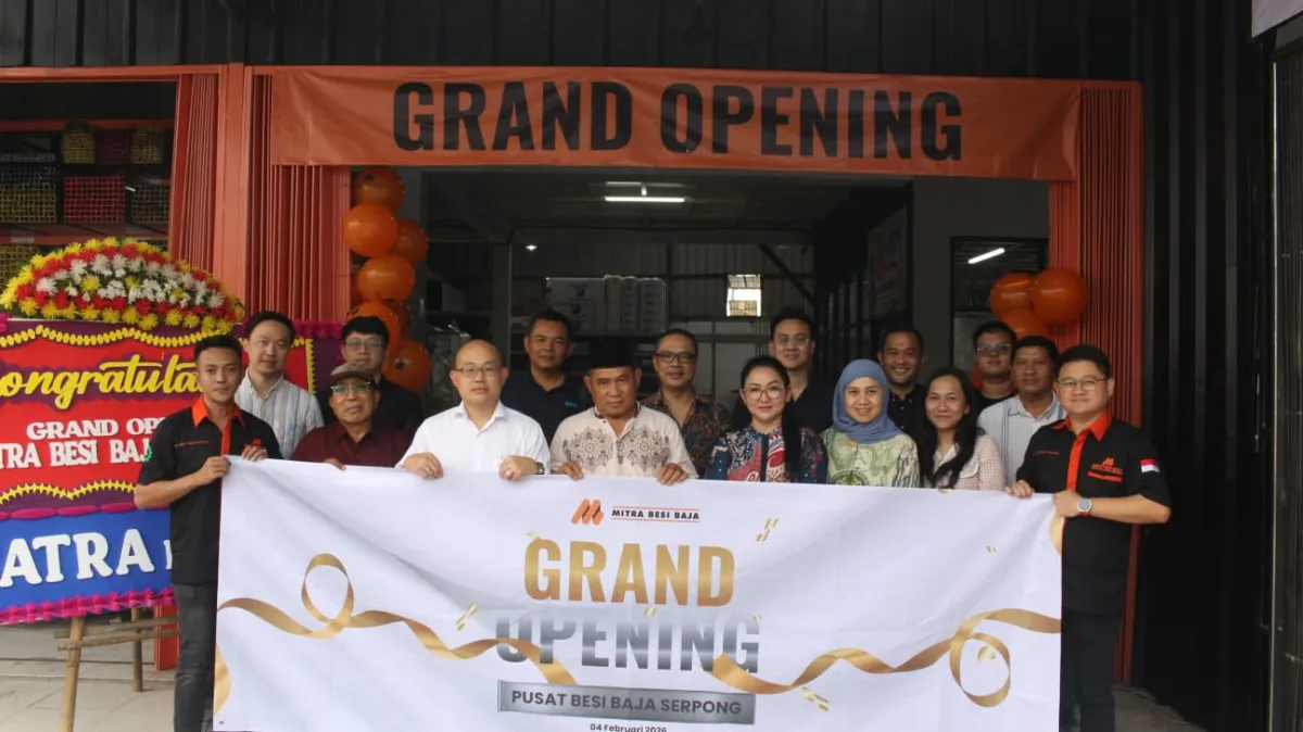 Mitra Besi Baja Buka Cabang Baru di Serpong untuk Dukung Sektor Konstruksi